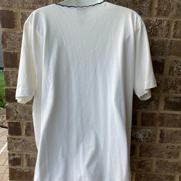 Bonworth embroidered top size XL butterflies flowers - Picture 7 of 10